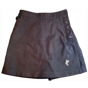 Ashworth Ladies High waisted Golf Skort size 4 (S) Black